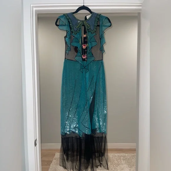 Gucci Blue Sequin Runway Dress 4 - Picture 7 of 9